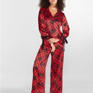 BEACH RIOT: Lee Anne Brook Woven Pajama Set. Size Large.